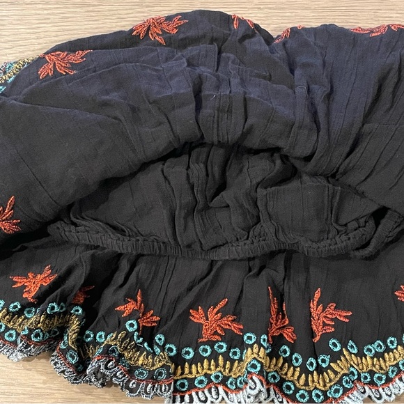 Free People tiered ruffle crop tube top - Picture 6 of 7